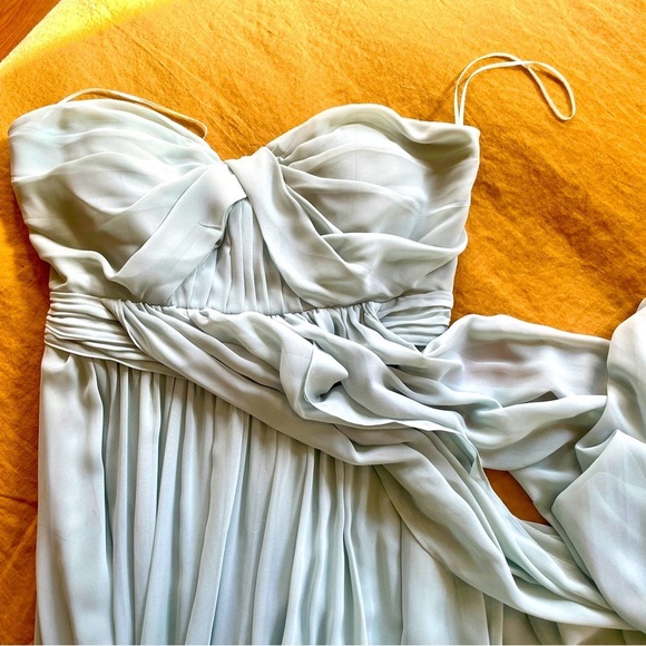 Birdy Grey Convertible Grace Dress (Chiffon Sage, Size Medium) - Picture 2 of 6